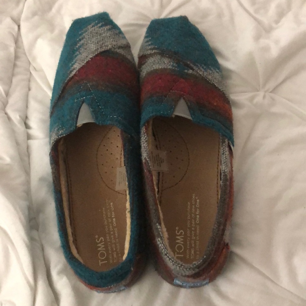 New without tags, Toms slip on shoes